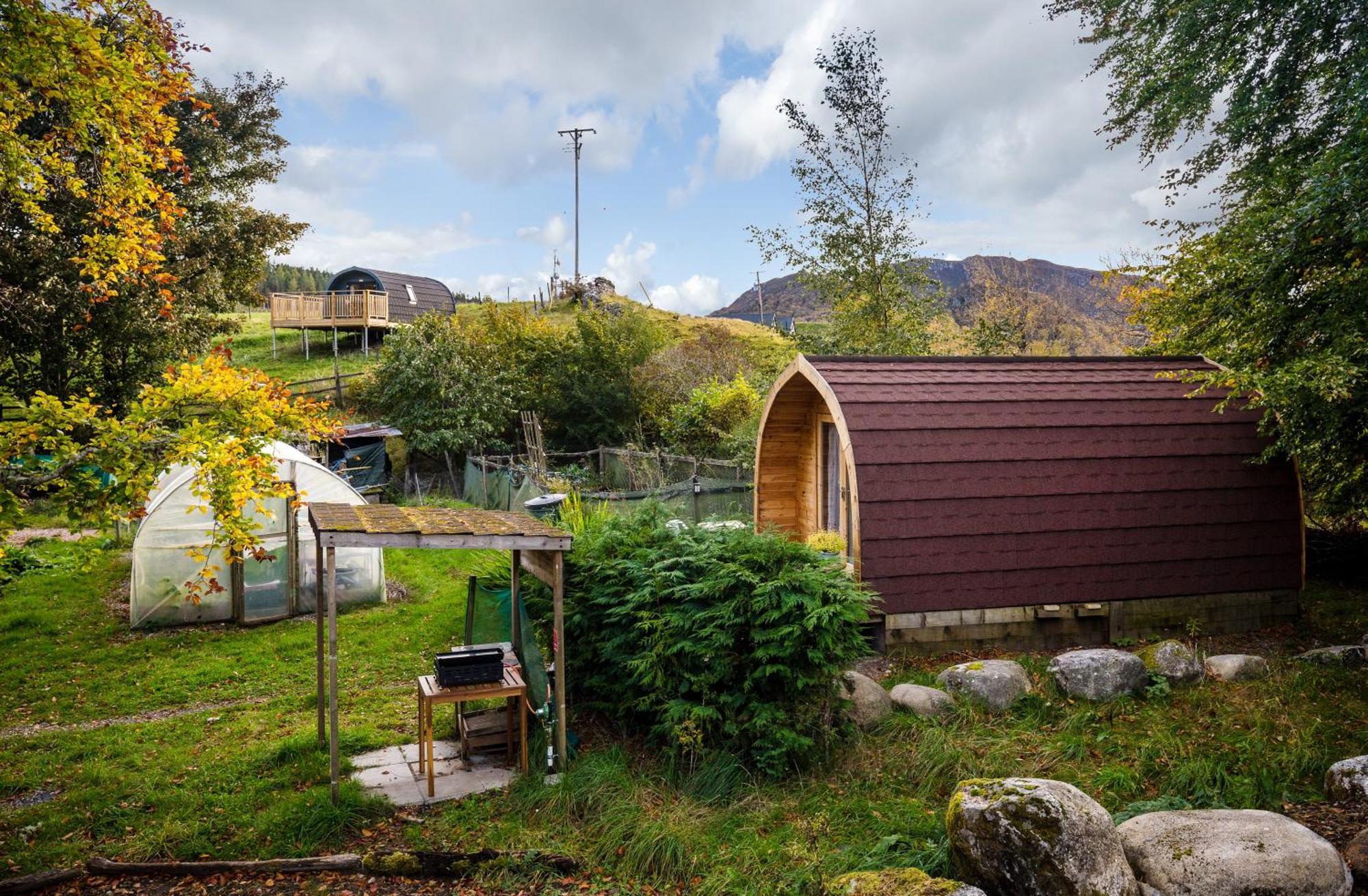 Glentruim Homestay B&B And Glamping Pods 牛顿莫尔 外观 照片